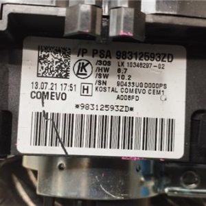COM 2000 Citroen C3 (08.2016->) 1.2 Shine [1,2 Ltr. - 60 kW 12V VTi / PureTech] - 553289