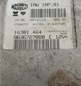 Centralita Peugeot 206 (1998->) 1.4 i - 197423