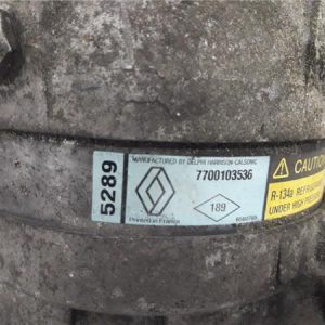 Compresor Aire Acondicionado Renault Scenic I (JA...)(1999->) 1.6 16V (JA0B, JA04, JA11) - 37158