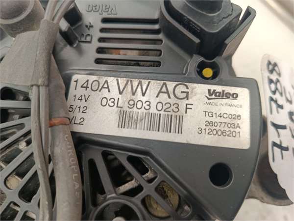 Alternador Seat Leon (1P1)(05.2005->) 1.6 TDI - 601289 - Imagen 2